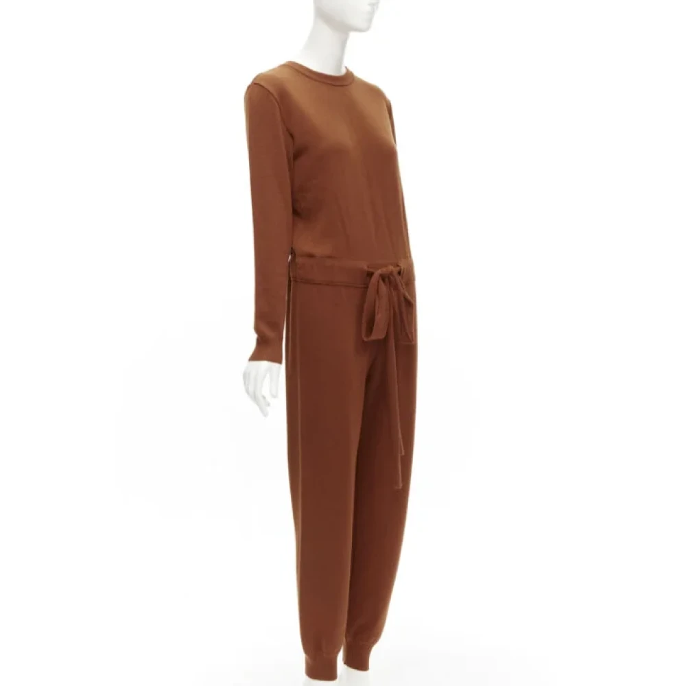 Oscar De La Renta Pre-owned Fabric dresses Brown Dames