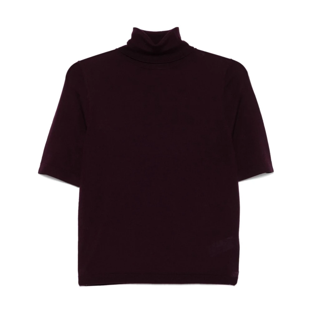 Allude Bordeaux Sweaters Red Dames