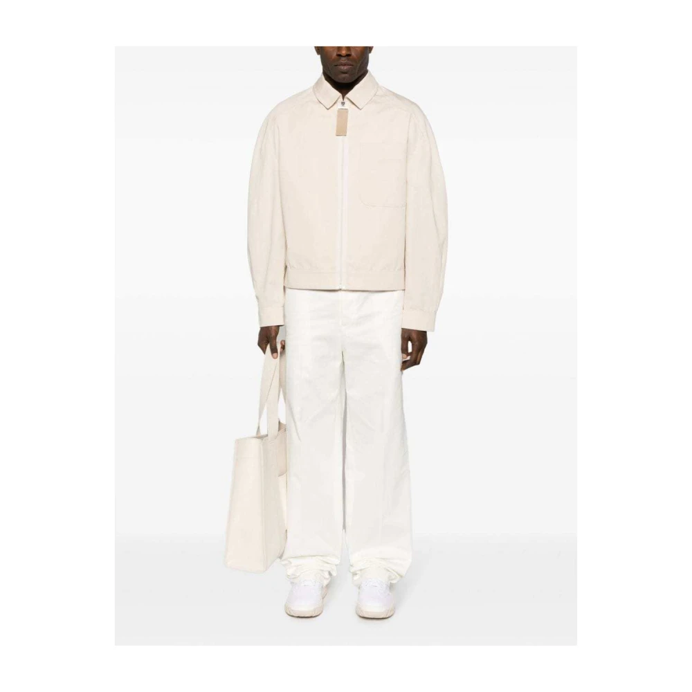 Jacquemus Light Jackets Beige Heren