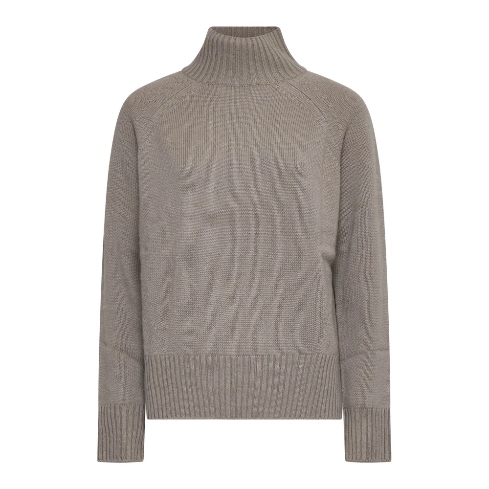 Allude Comfortabele Sweaters Beige Dames