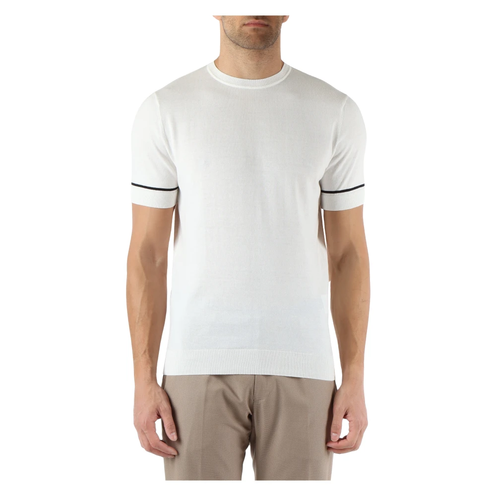 Antony Morato Regular Fit Gekamd Katoenen T-shirt White Heren