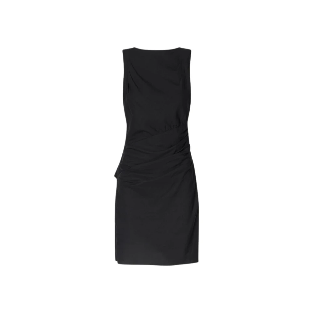 Samsøe Bias Cut Mini Jurk met Split Black Dames