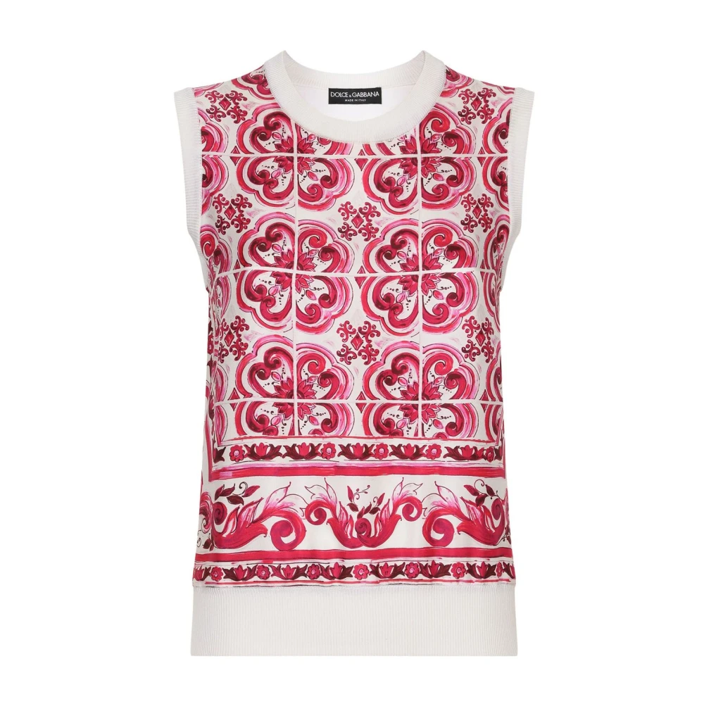 Tops > Sleeveless Tops - - Dolce & Gabbana - Modalova