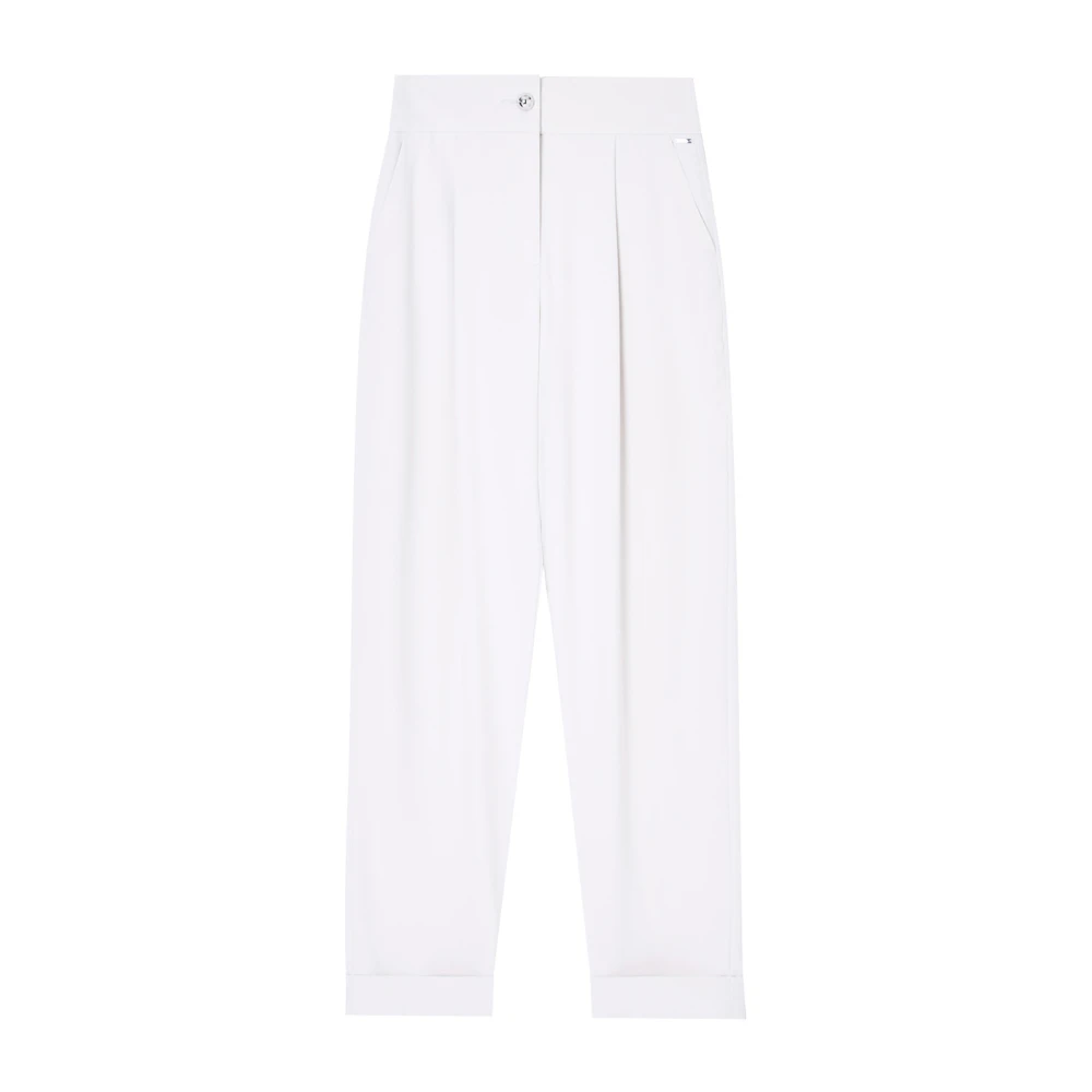 Armani Exchange Damen Weiß Hosen, Lgröße: