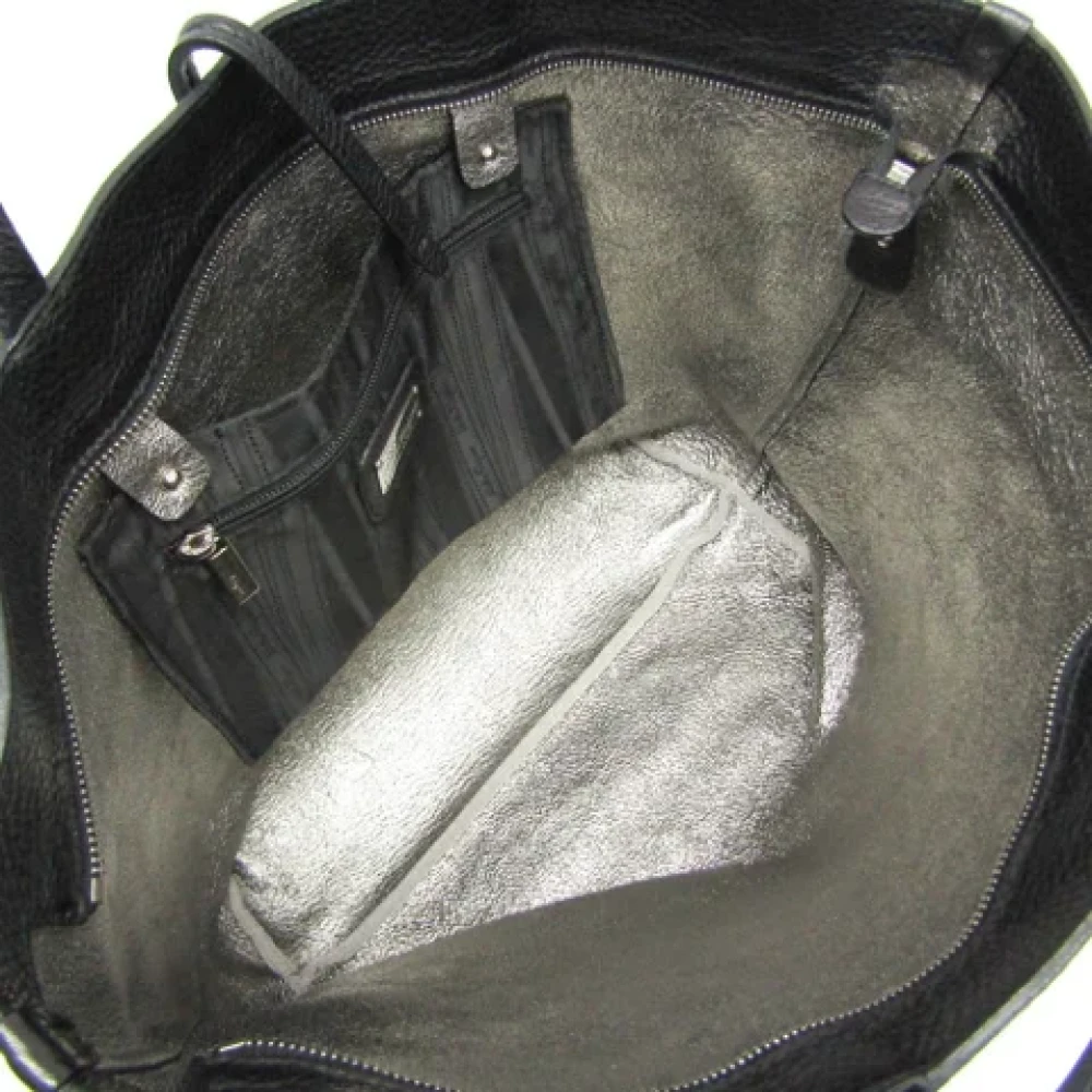 Salvatore Ferragamo Pre-owned Leather totes Black Dames