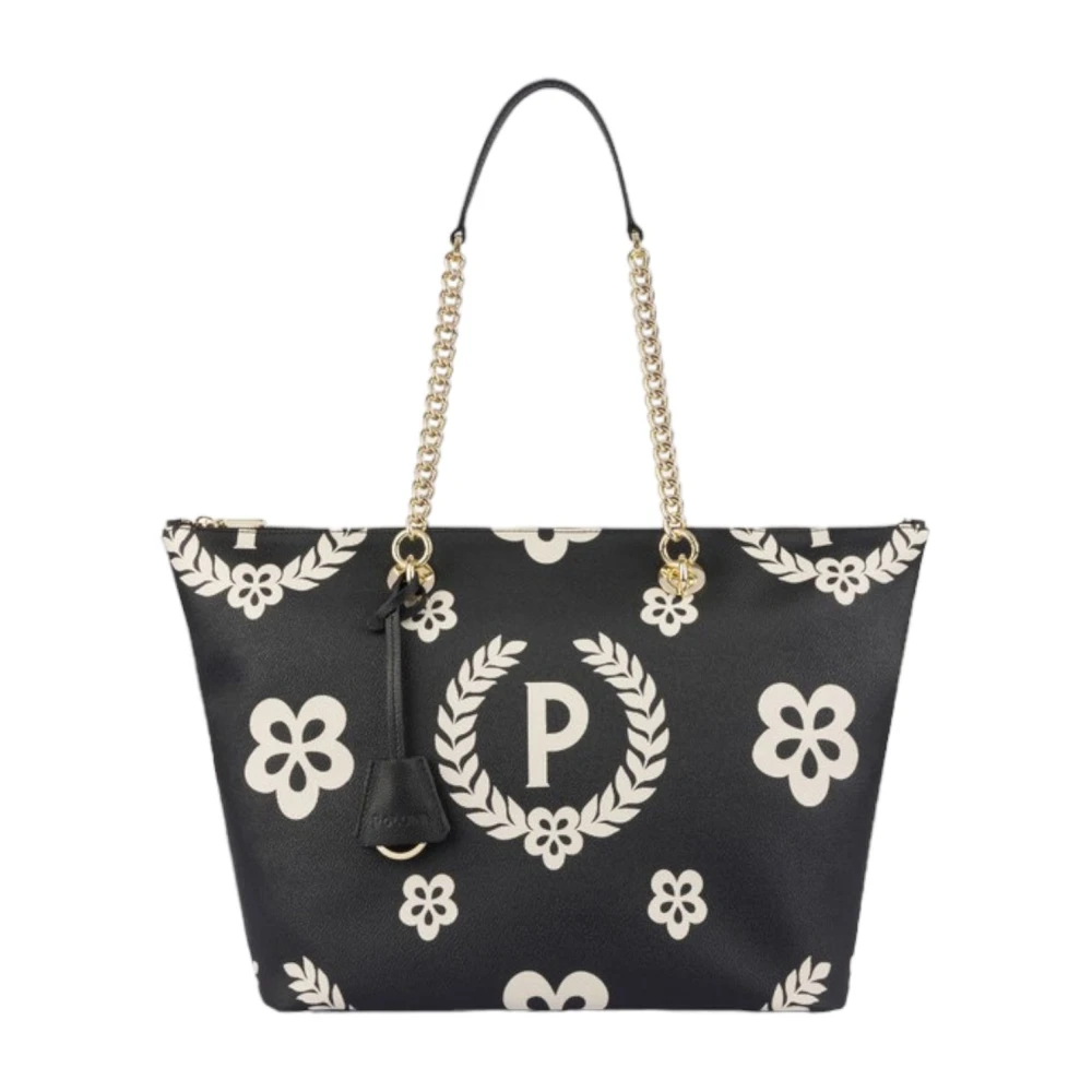 Pollini Dames Schoudertas Stijlvol Ontwerp Black Dames