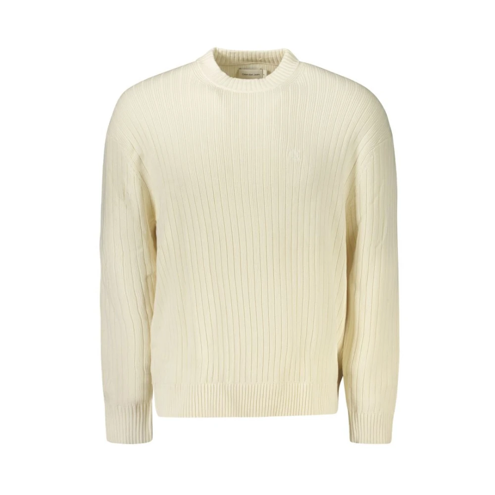 Calvin Klein Stijlvolle Katoenen Trui White Heren