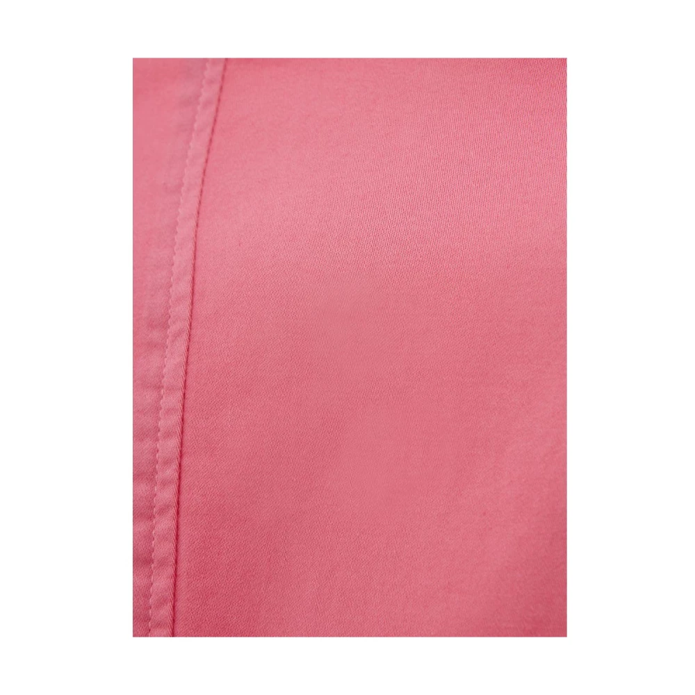 Lardini Elegant Pink Cotton Jacket Pink Dames