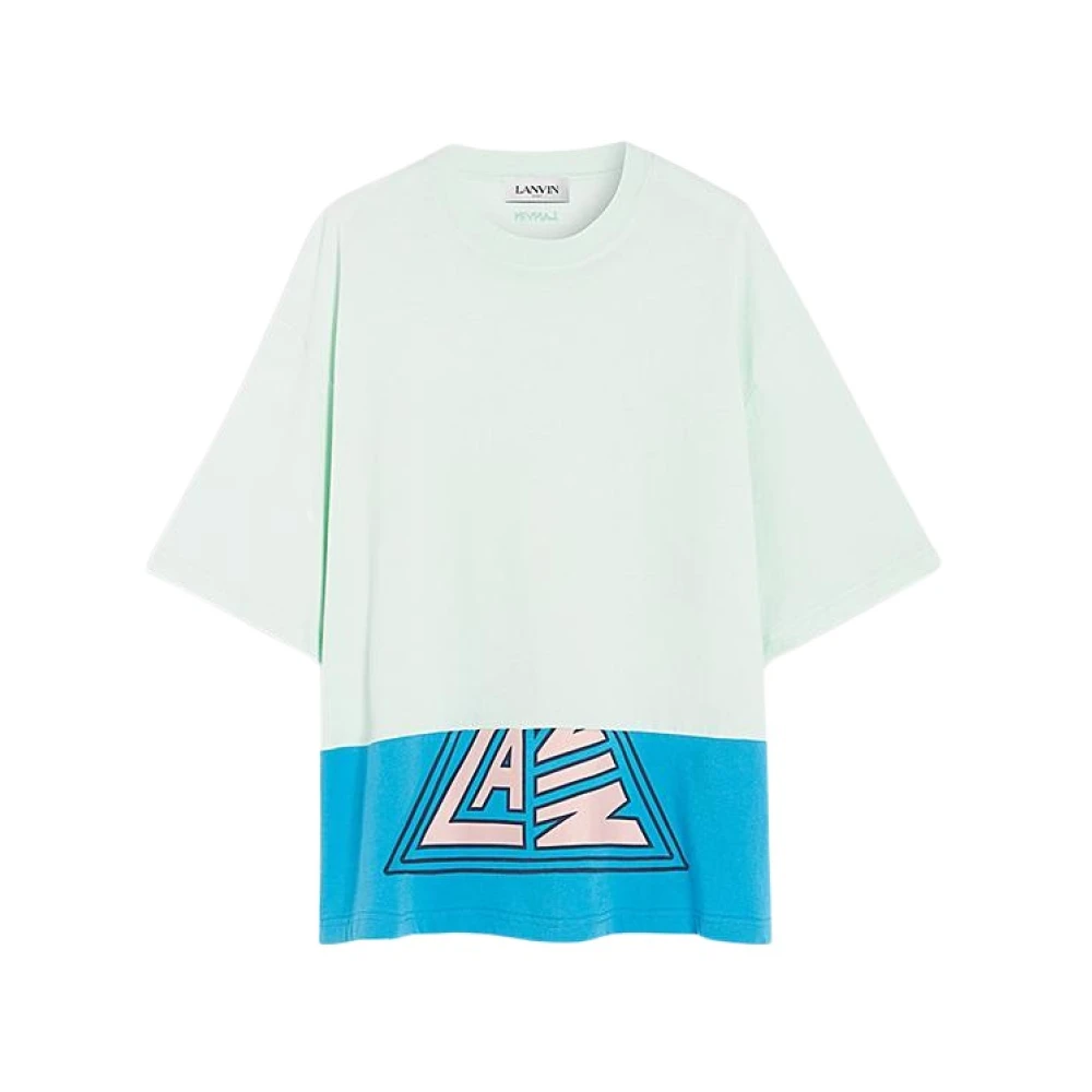 Lanvin - Tops > T-Shirts - Blue - Lanvin - Modalova