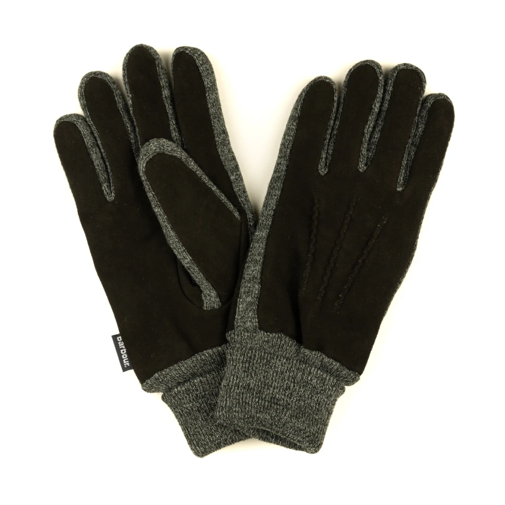 Barbour Magnus Handschoenen voor Stijlvolle Buitensporters Gray Heren