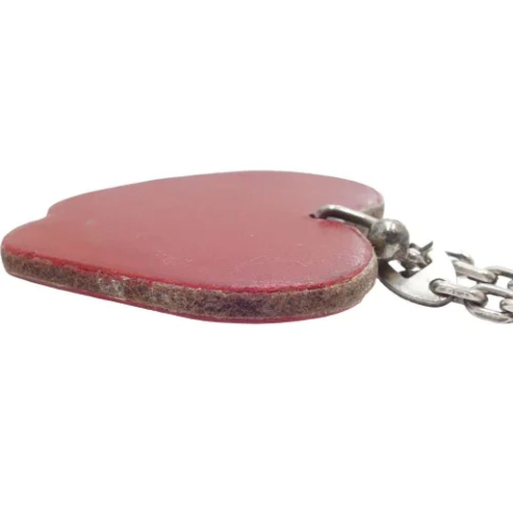Hermès Vintage Pre-owned Fabric key-holders Red Dames