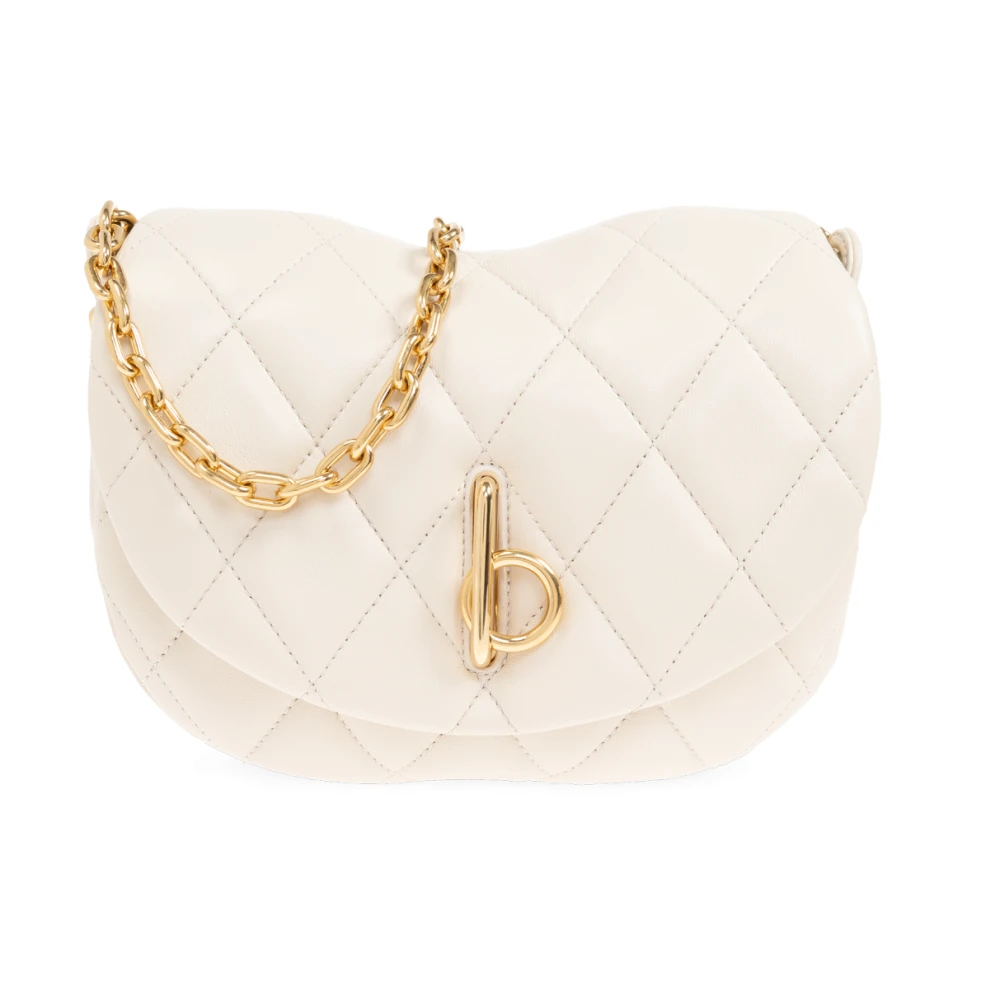 Burberry Schoudertas Rocking Horse Klein Beige Dames