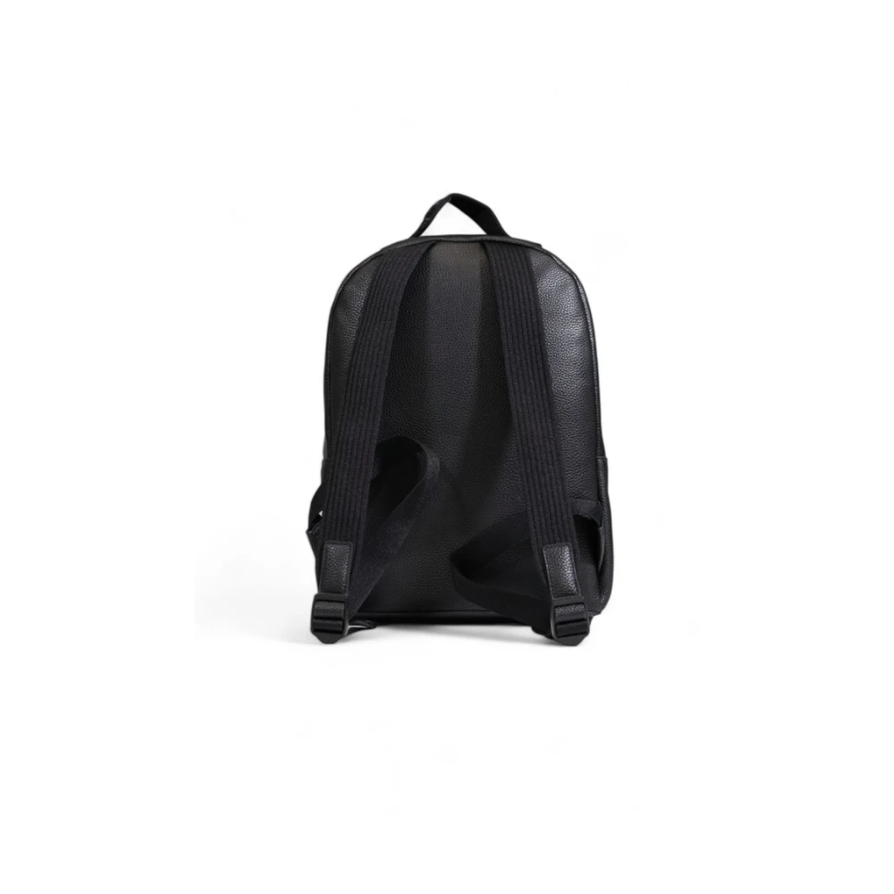 Calvin Klein Zwarte Polyethyleen Rugzak Black Dames