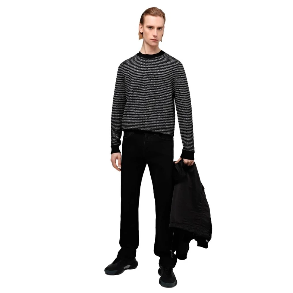 Armani Multilogo Trui Multicolor Heren