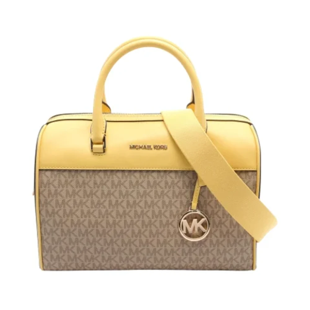 Michael Kors Pre-owned Canvas handbags Brown Dames