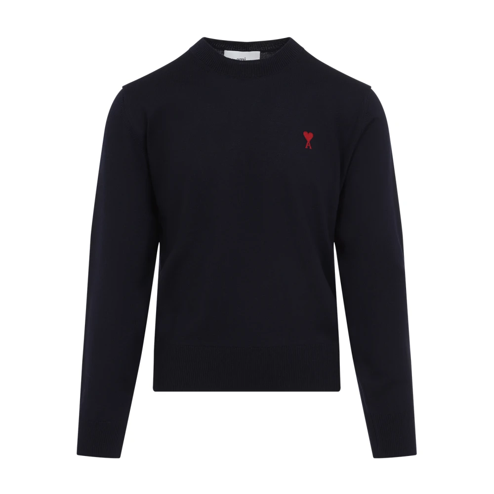Knitwear > Round-neck Knitwear - - Ami Paris - Modalova