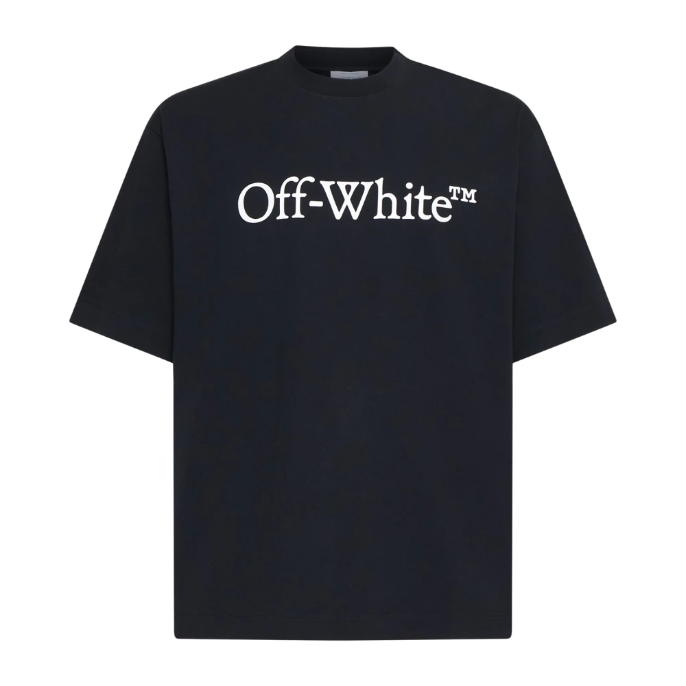 Off White Men's Black T-Shirts, M, T-Shirts And Polos