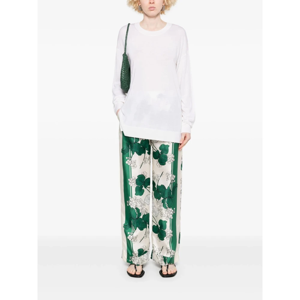 P.a.r.o.s.h. Groene Casual Broek voor Vrouwen Green Dames