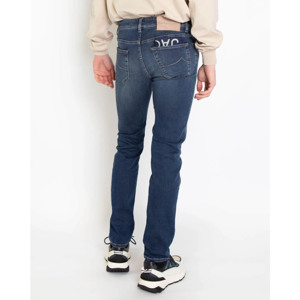 Jacob Cohën Heren Nick Slim Fit Jeans Blauw Blue Heren