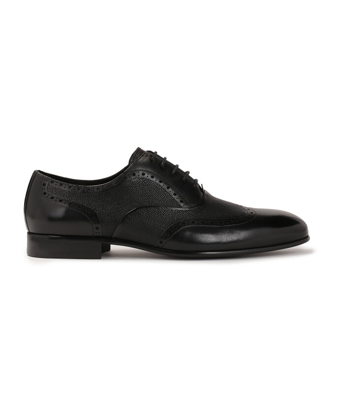 elegante-sorte-oxfordsko-med-rosetdekoration