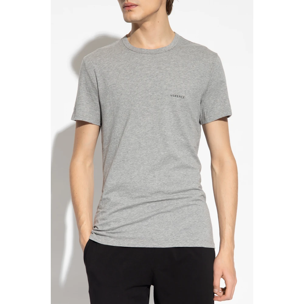 Versace Ondergoedcollectie T-shirt Gray Heren