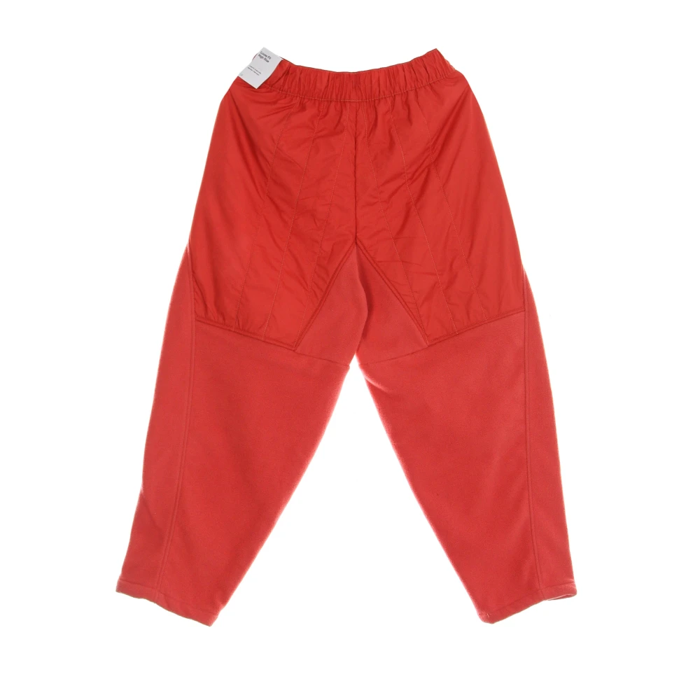 Nike Gewatteerde Fleece Trainingsbroek Kreeft Rood Orange Dames