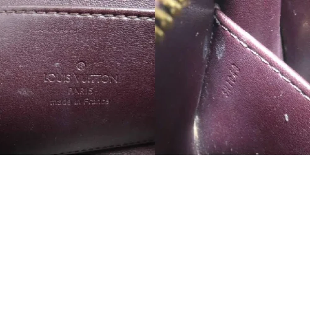 Louis Vuitton Vintage Pre-owned Leather clutches Purple Dames