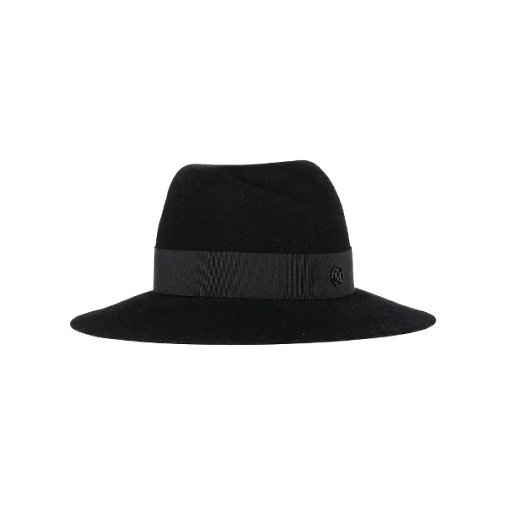 Maison Michel Wool hats Black Dames