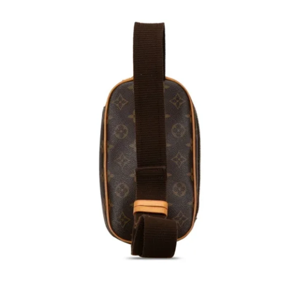 Louis Vuitton Vintage Pre-owned Plastic shoulder-bags Brown Dames