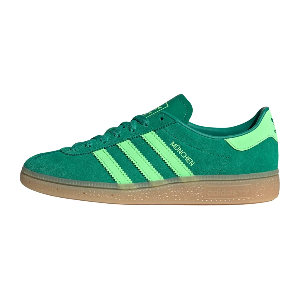 Adidas Muenchen - Female - Skateboarding - Green - 4 1/3 Uk - Sport