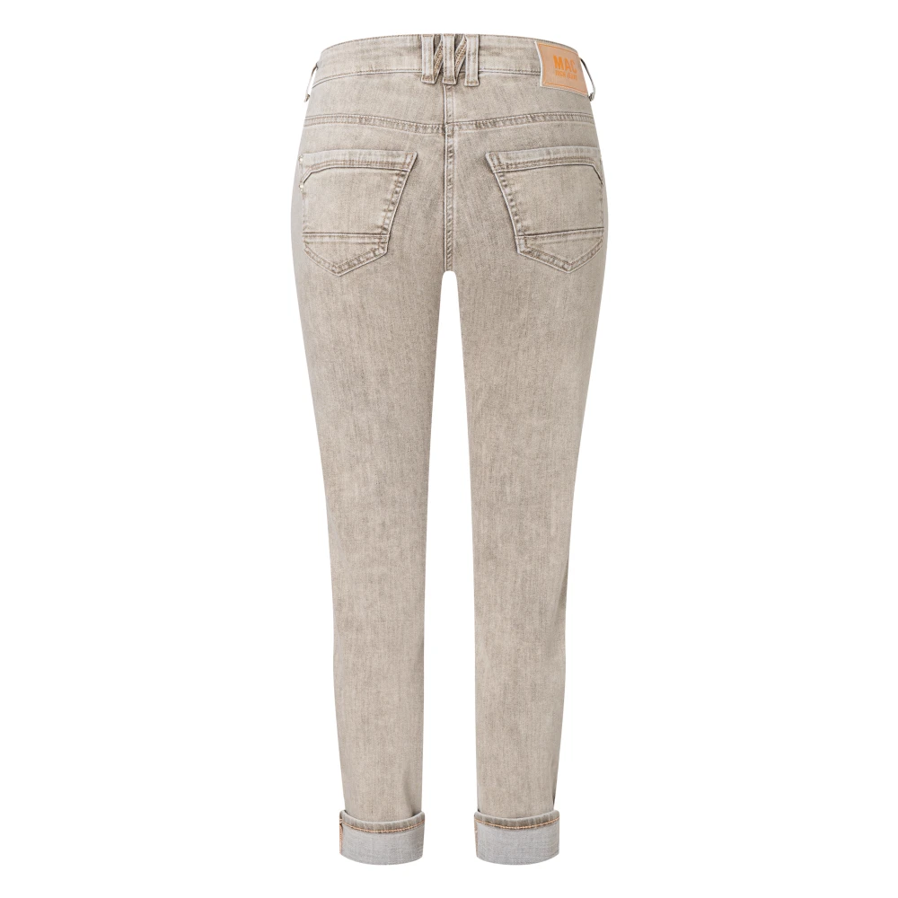 MAC Rijke Slimme Authentieke Denim Jeans Brown Dames