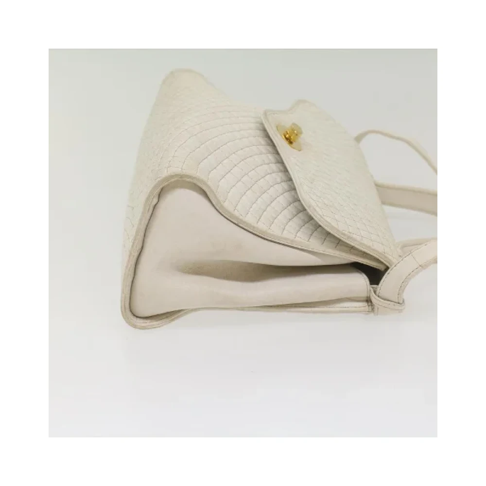 Bally Pre-owned Leather handbags Beige Dames