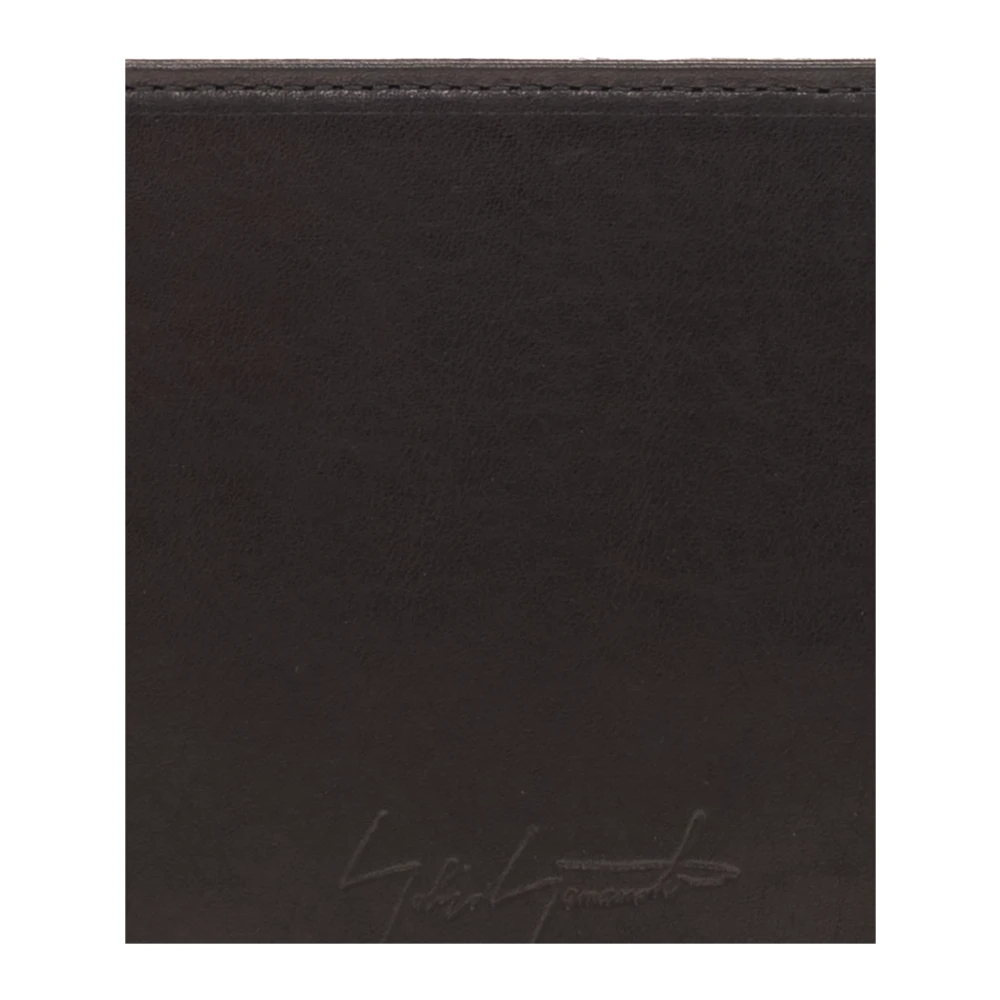 Yohji Yamamoto Portemonnee met logo Black Unisex