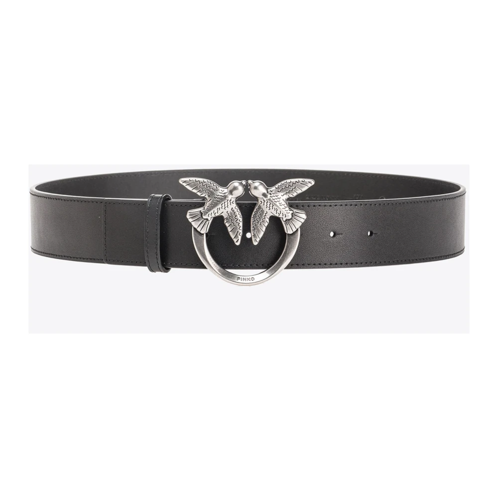 pinko Love Berry H4 Riem Black Dames