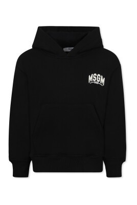 sweat-a-capuche-noir-avec-logo-rouge