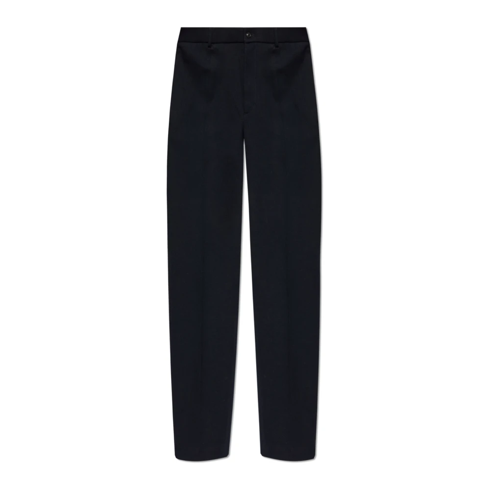 Moncler Uomo Blu - Pantaloni Sartoriali In Misto Cotone - Trousers - Xl