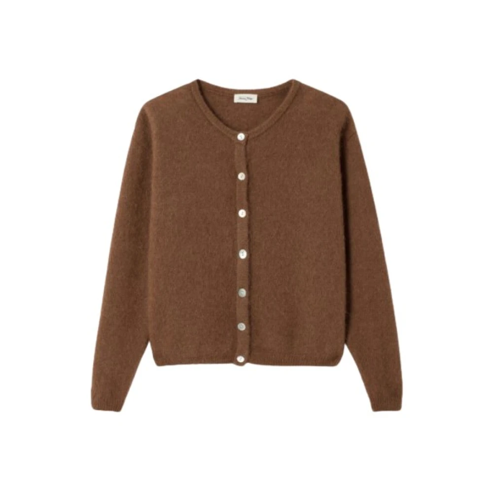 American Vintage Donna Marrone Maglie, L, New,