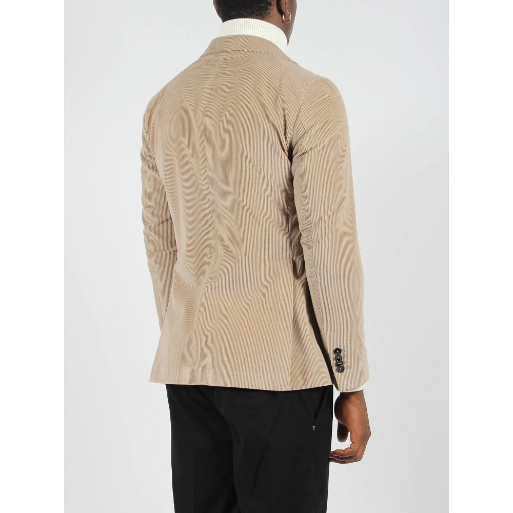 Tagliatore Ribgeweven JAS Beige Heren