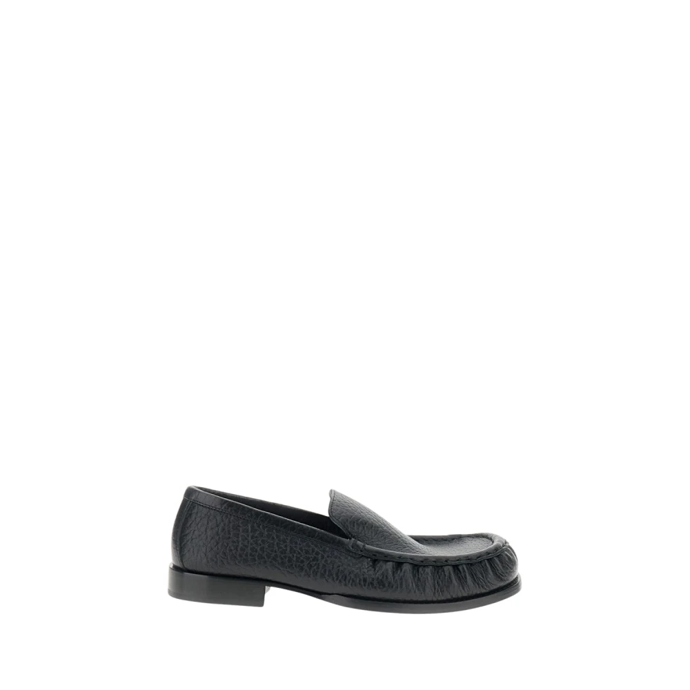 Dries Van Noten Black Leather Loafers - Female - Loafers - 8 Uk - Shoes