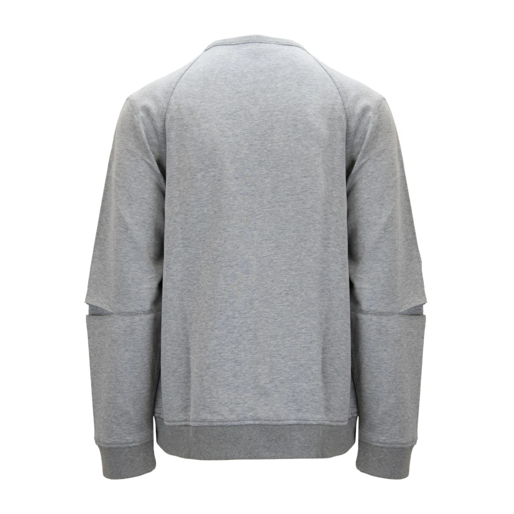 alexander mcqueen Heren Pullover Sweater met Geborduurd Logo Gray Heren