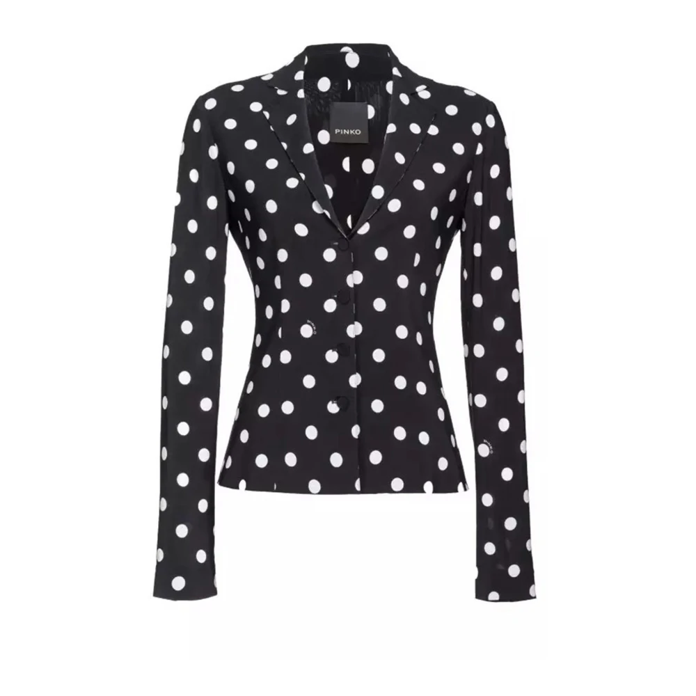 Pinko Women's Black Blazers, S, Stylish Jacket For All Occasions