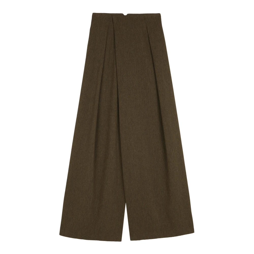 Cortana Green Tiempo Wide Trousers - Female - Wide Trousers - S - Trousers