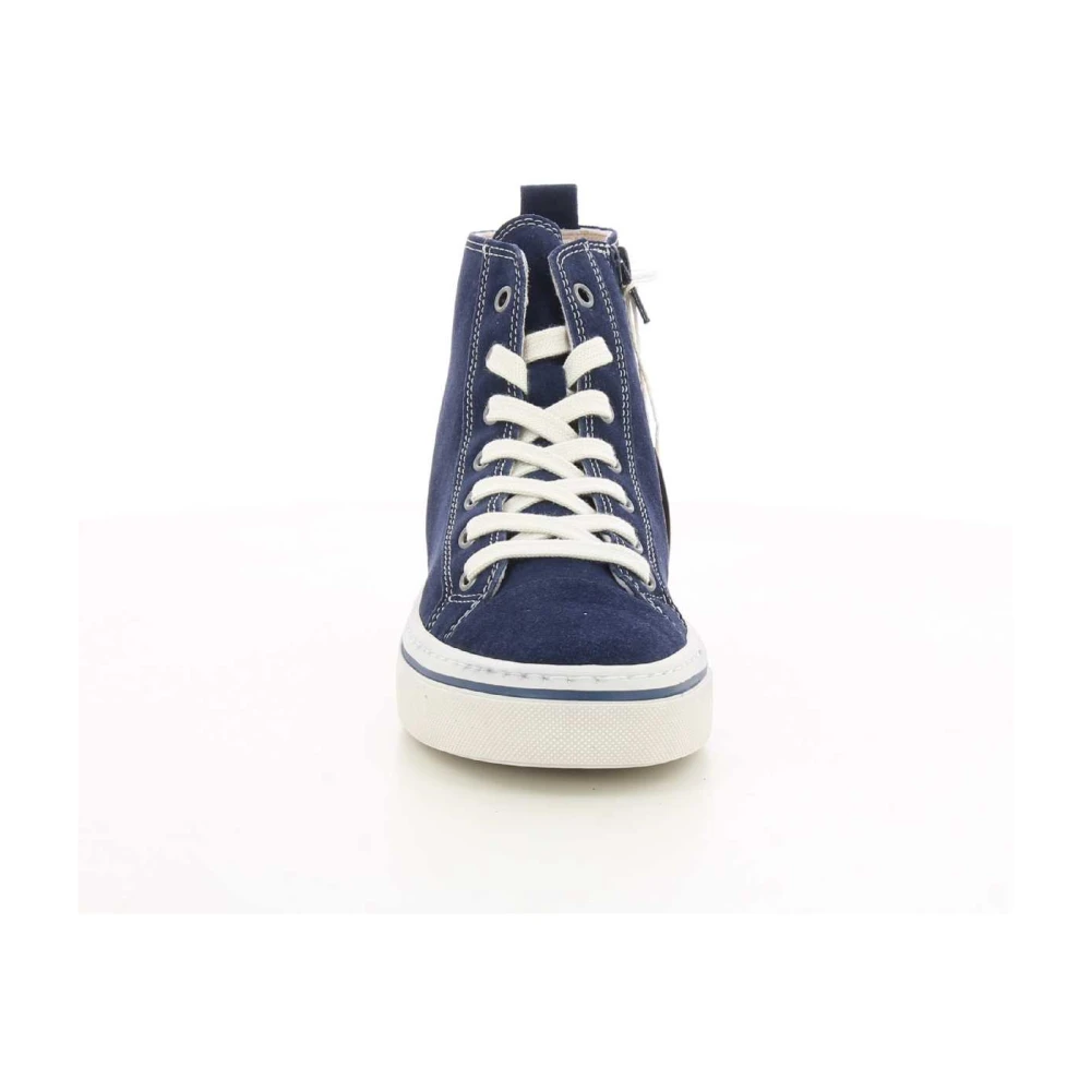 Gabor Stijlvolle Damessneakers Blauw 33.660 Blue Dames