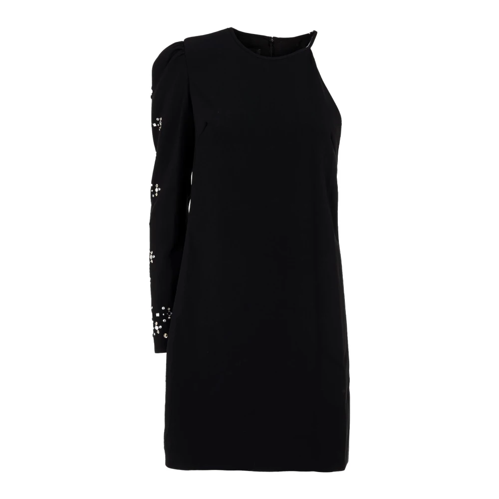 Pinko Elegante Zwarte Jurk Outlet Prijs Black Dames