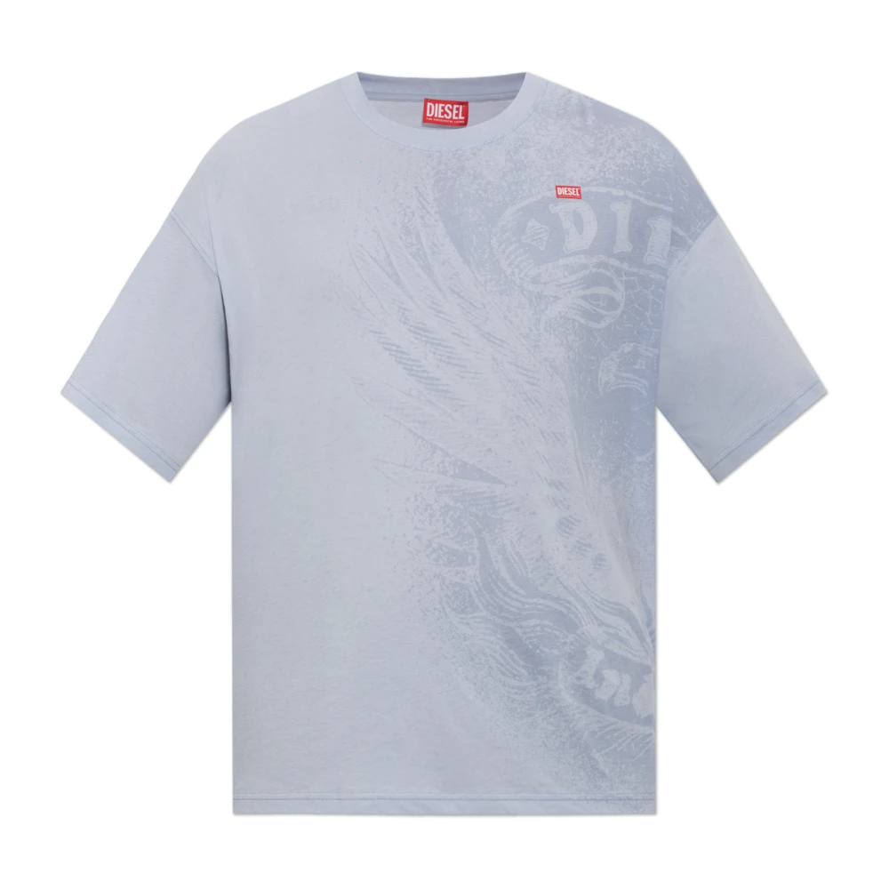 Diesel Uomo Viola - T-Boxt-Aa3 T-Shirt - Tops - Xs