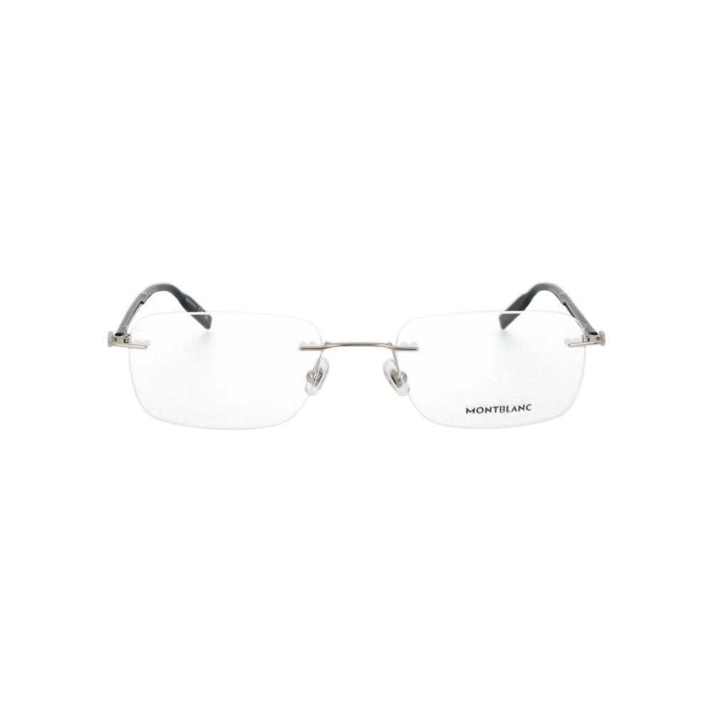 Montblanc Men's Gray Glasses, 54 Mm, Optical Glasses