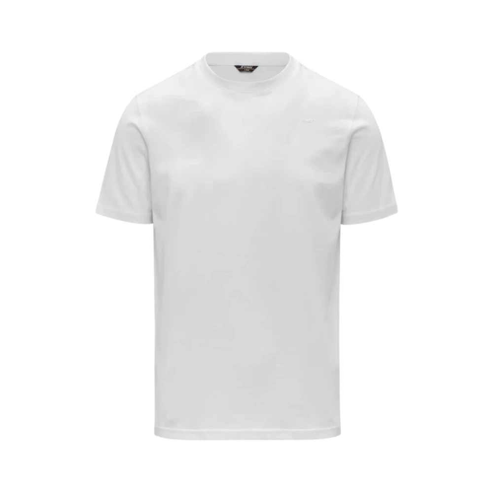 K-Way Uomo Bianco Top, S, New,
