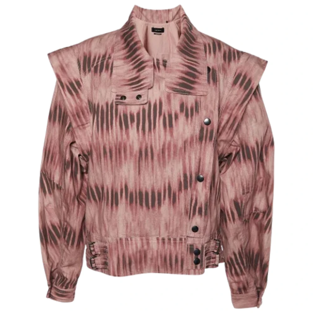 Isabel Marant Pre-owned Denim outerwear Pink Dames
