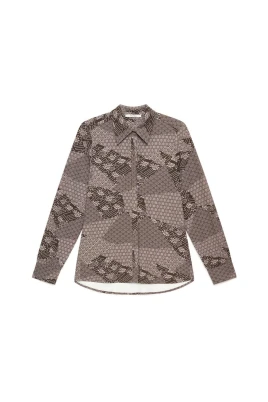 Mönstrad Kimono Skjorta