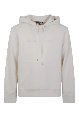 Präglad Logotyp Hoodie